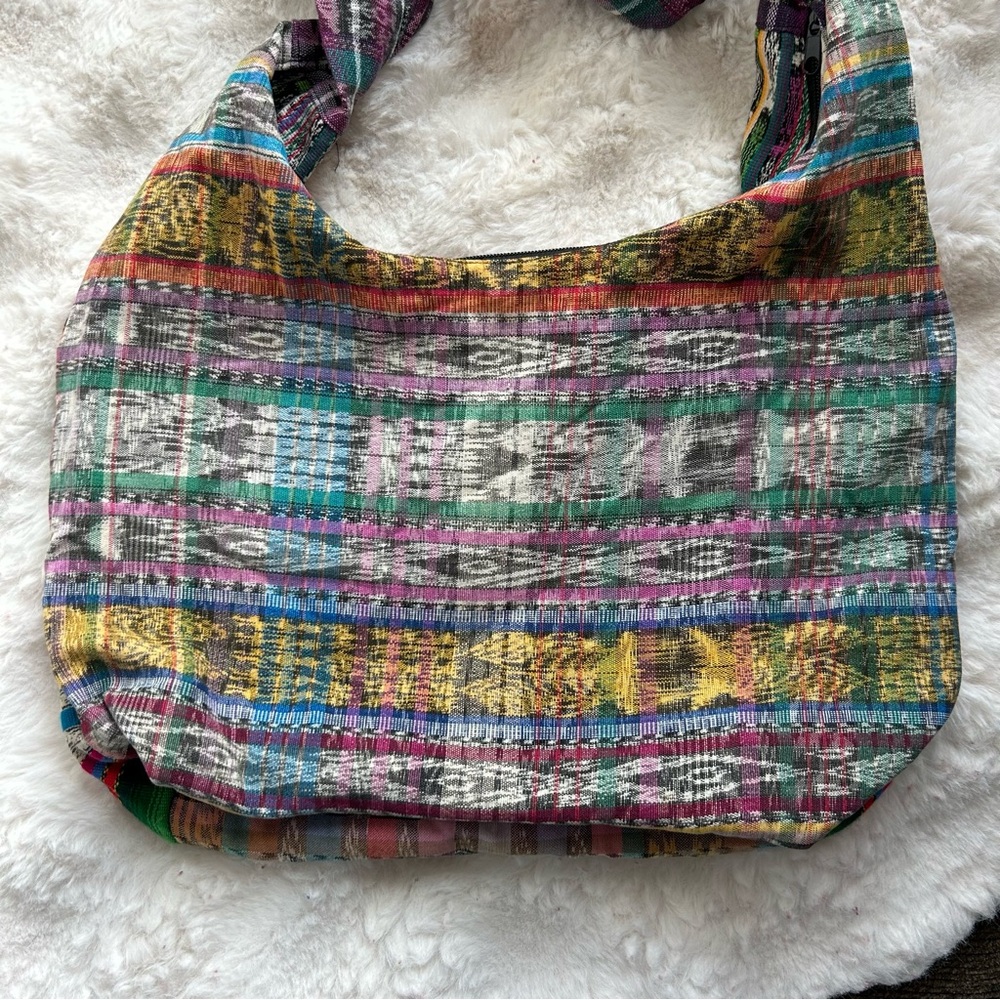 Guatemalan huipil bag - Picture 3 of 4